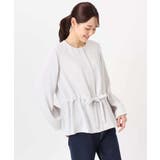 ギャザーデザイン ジップアップブルゾン/撥水/防シワ/洗える | MK MICHEL KLEIN | 詳細画像16 