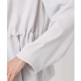 ギャザーデザイン ジップアップブルゾン/撥水/防シワ/洗える | MK MICHEL KLEIN | 詳細画像20 