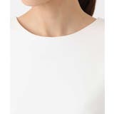 ポンチプルオーバー×ティアードフリルタンクトップ ツインセット/洗える | MK MICHEL KLEIN | 詳細画像17 