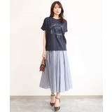 [UVカット/接触冷感/洗える]デザインロゴTシャツ | MK MICHEL KLEIN | 詳細画像4 