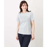 配色デザインロゴTシャツ/接触冷感/洗える | MK MICHEL KLEIN | 詳細画像17