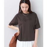 リラックスシルエット ロゴTシャツ/接触冷感/洗える | MK MICHEL KLEIN | 詳細画像2