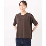 リラックスシルエット ロゴTシャツ/接触冷感/洗える | MK MICHEL KLEIN | 詳細画像24