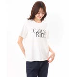 [接触冷感/洗える]コットンロゴTシャツ | MK MICHEL KLEIN | 詳細画像12 