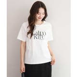 [接触冷感/洗える]コットンロゴTシャツ | MK MICHEL KLEIN | 詳細画像8 
