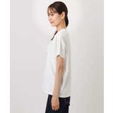 フレームロゴデザインTシャツ/UVカット/接触冷感/洗える | MK MICHEL KLEIN | 詳細画像11