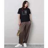 フレームロゴデザインTシャツ/UVカット/接触冷感/洗える | MK MICHEL KLEIN | 詳細画像3