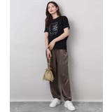 フレームロゴデザインTシャツ/UVカット/接触冷感/洗える | MK MICHEL KLEIN | 詳細画像5