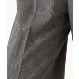 ストレートワイドシルエットパンツ（無地・チェック）/洗える | MK MICHEL KLEIN | 詳細画像53 