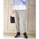 ツイード調両面起毛テーパードパンツ/洗える | MK MICHEL KLEIN | 詳細画像1 