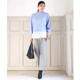 ツイード調両面起毛テーパードパンツ/洗える | MK MICHEL KLEIN | 詳細画像10 