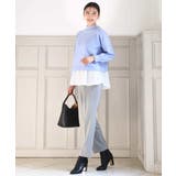 ツイード調両面起毛テーパードパンツ/洗える | MK MICHEL KLEIN | 詳細画像13 