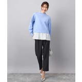 ツイード調両面起毛テーパードパンツ/洗える | MK MICHEL KLEIN | 詳細画像30 