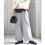 ツイード調両面起毛ワイドパンツ/洗える | MK MICHEL KLEIN | 詳細画像1 