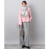 ツイード調両面起毛ワイドパンツ/洗える | MK MICHEL KLEIN | 詳細画像13 