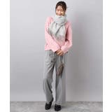 ツイード調両面起毛ワイドパンツ/洗える | MK MICHEL KLEIN | 詳細画像14 