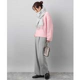 ツイード調両面起毛ワイドパンツ/洗える | MK MICHEL KLEIN | 詳細画像15 