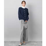 ツイード調両面起毛ワイドパンツ/洗える | MK MICHEL KLEIN | 詳細画像16 