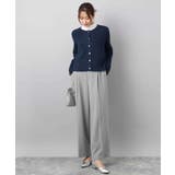 ツイード調両面起毛ワイドパンツ/洗える | MK MICHEL KLEIN | 詳細画像17 