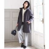 ツイード調両面起毛ワイドパンツ/洗える | MK MICHEL KLEIN | 詳細画像29 