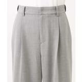 ツイード調両面起毛ワイドパンツ/洗える | MK MICHEL KLEIN | 詳細画像33 