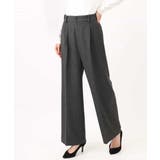 ツイード調両面起毛ワイドパンツ/洗える | MK MICHEL KLEIN | 詳細画像39 