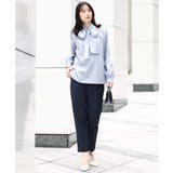 ベーシックテーパードパンツ/制菌加工/洗える | MK MICHEL KLEIN | 詳細画像15 