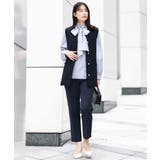 ベーシックテーパードパンツ/制菌加工/洗える | MK MICHEL KLEIN | 詳細画像21 