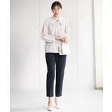 ベーシックテーパードパンツ/制菌加工/洗える | MK MICHEL KLEIN | 詳細画像25 