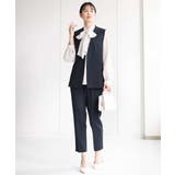 ベーシックテーパードパンツ/制菌加工/洗える | MK MICHEL KLEIN | 詳細画像29 