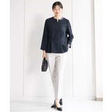 ベーシックテーパードパンツ/制菌加工/洗える | MK MICHEL KLEIN | 詳細画像37 