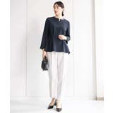 ベーシックテーパードパンツ/制菌加工/洗える | MK MICHEL KLEIN | 詳細画像39 