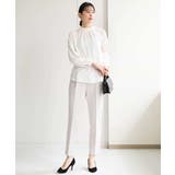 ベーシックテーパードパンツ/制菌加工/洗える | MK MICHEL KLEIN | 詳細画像41 