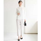 ベーシックテーパードパンツ/制菌加工/洗える | MK MICHEL KLEIN | 詳細画像42 