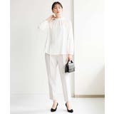 ベーシックテーパードパンツ/制菌加工/洗える | MK MICHEL KLEIN | 詳細画像43 