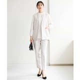 ベーシックテーパードパンツ/制菌加工/洗える | MK MICHEL KLEIN | 詳細画像45 