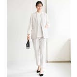 ベーシックテーパードパンツ/制菌加工/洗える | MK MICHEL KLEIN | 詳細画像47 