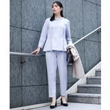 ベーシックテーパードパンツ/制菌加工/洗える | MK MICHEL KLEIN | 詳細画像5 