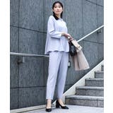 ベーシックテーパードパンツ/制菌加工/洗える | MK MICHEL KLEIN | 詳細画像6 