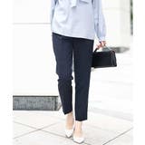 ネイビー | ベーシックテーパードパンツ/制菌加工/洗える | MK MICHEL KLEIN