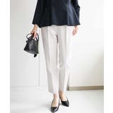 グレージュ | ベーシックテーパードパンツ/制菌加工/洗える | MK MICHEL KLEIN