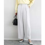 共地ベルト付きワイドパンツ/撥水/防シワ/洗える | MK MICHEL KLEIN | 詳細画像15 