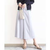 サイドプリーツガウチョパンツ/洗える | MK MICHEL KLEIN | 詳細画像1 