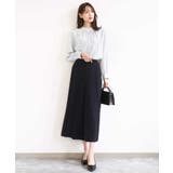 サイドプリーツガウチョパンツ/洗える | MK MICHEL KLEIN | 詳細画像11 