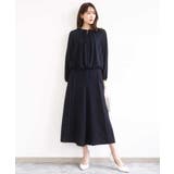 サイドプリーツガウチョパンツ/洗える | MK MICHEL KLEIN | 詳細画像16 