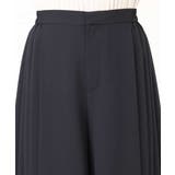 サイドプリーツガウチョパンツ/洗える | MK MICHEL KLEIN | 詳細画像22 