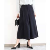 サイドプリーツガウチョパンツ/洗える | MK MICHEL KLEIN | 詳細画像9 