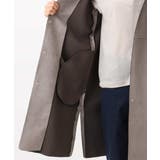 フェイクスウェードノーカラーコート/洗える | MK MICHEL KLEIN | 詳細画像23