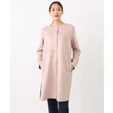 フェイクスウェードノーカラーコート/洗える | MK MICHEL KLEIN | 詳細画像24