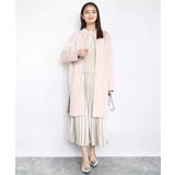 フェイクスウェードノーカラーコート/洗える | MK MICHEL KLEIN | 詳細画像5